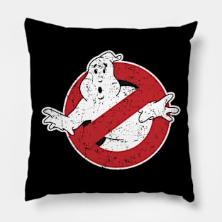 Who you gonna call logo Pillow