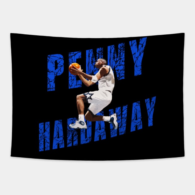 Penny Hardaway Tapestry by Buff Geeks Art