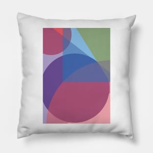Geometric Overlay Pillow