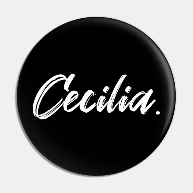 Name Cecilia Pin by CanCreate