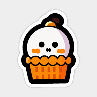 Cute Ghost Halloween Magnet