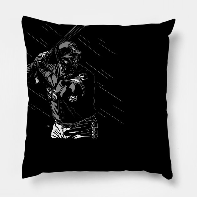 The Big Hurt, Frank Thomas Pillow by salohman