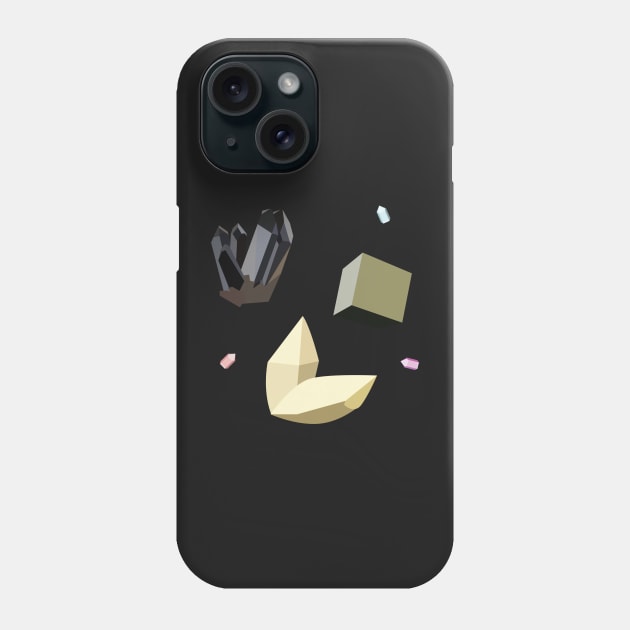 Vector Mineral Sticker Set Phone Case by seekingcerulean