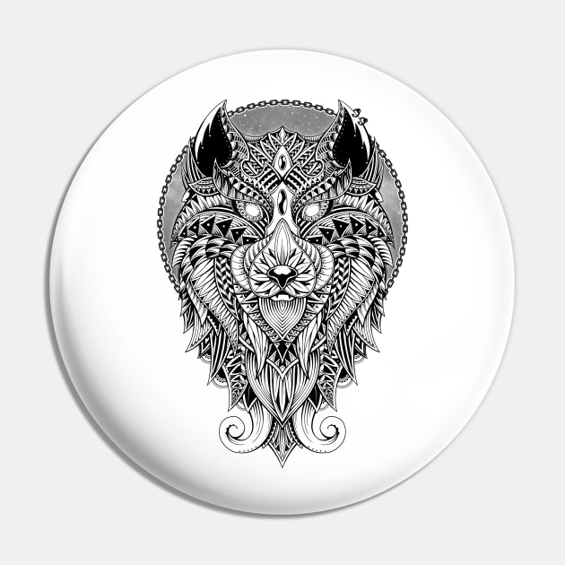 Wild Spirit Pin by GODZILLARGE