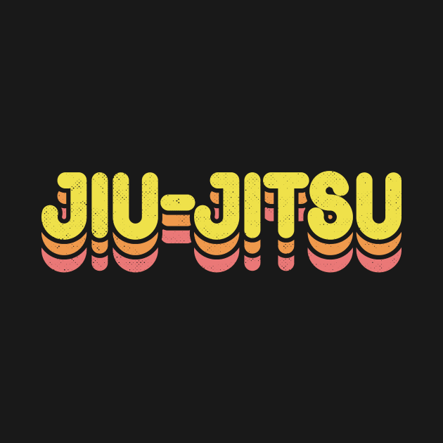 Retro Jiu-Jitsu by rojakdesigns