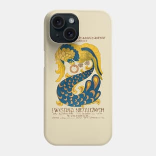 Peacock poster Phone Case