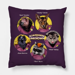 Scavengers of the Unknown! 4 Pillow