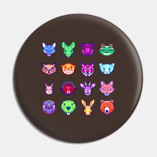 Forest Friends - Compilation Pin