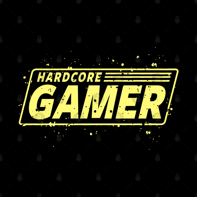 GAMING - GAMER - HARDCORE GAMER by ShirtFace