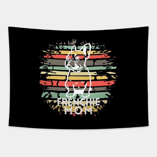 Frenchie Mom Tapestry by Mplanet