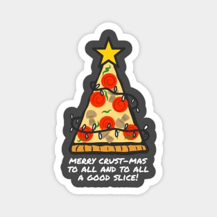 Christmas Tree Pizza Magnet