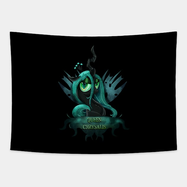 Queen Chrysalis Tapestry by Ilona's Store