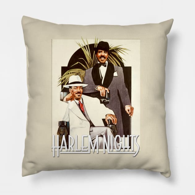 New Edition HARLEM-NIGHTS Pillow by KEDIRIACTION