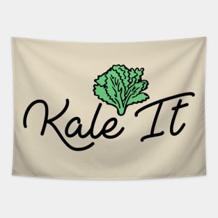 "Kale It" Organic Veggie Pride! Tapestry
