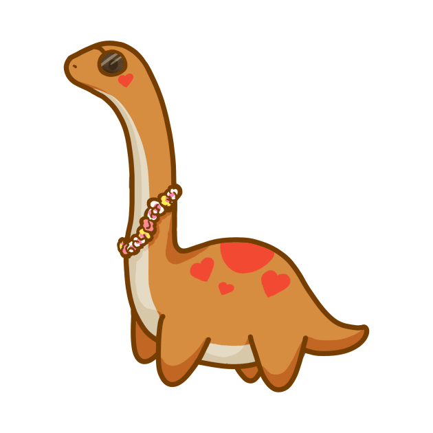 Long Neck Dinosaurus, Brontosaurus, Brachiosaurus, Ipanema by hugadino