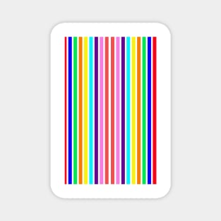 many colorful stripe pattern cell phone case Magnet