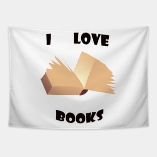 I love books Tapestry