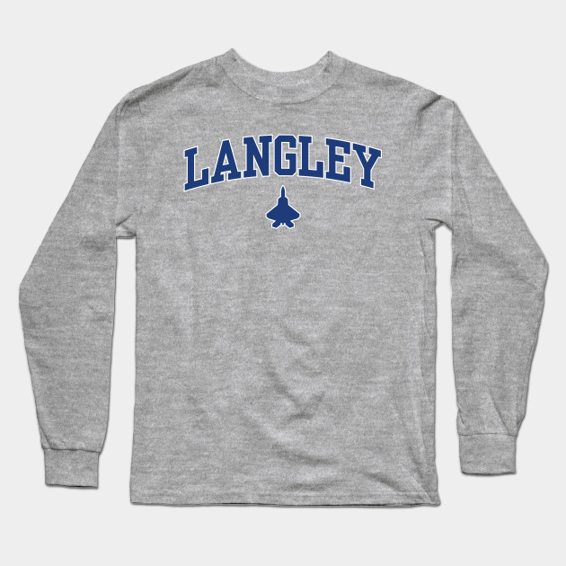 Langley Afb Air Force Long Sleeve T Shirt Teepublic