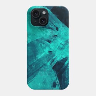 Black and Turquoise Texture | Mix of Colours Phone Case