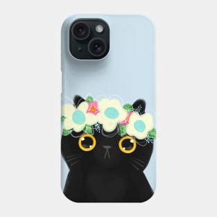 Spring Flowers Kitty Phone Case
