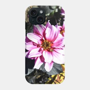 Honey bees & flower / Swiss Artwork Photography Phone Case