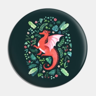 Tropical Dragon Pin