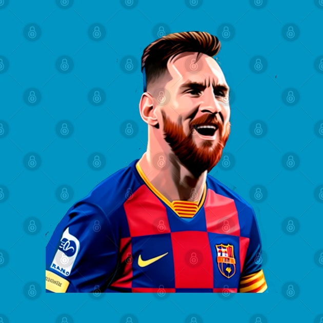 Messi football by GarryX