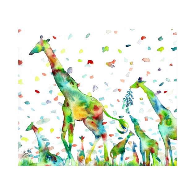 GIRAFFES GALORE.1 by lautir