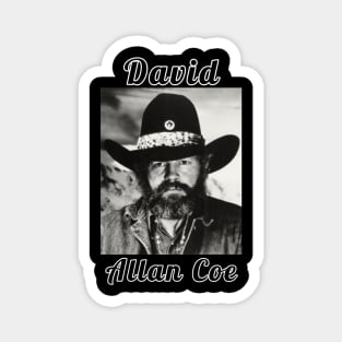 David Allan Coe Magnet