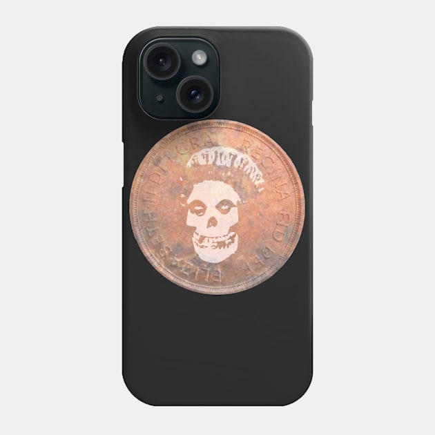 Misfits A Pound Of The Skull Phone Case by Jensemannen