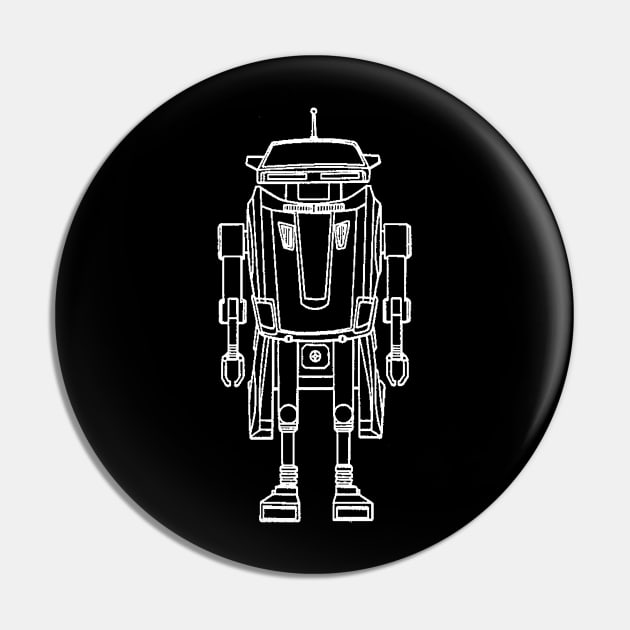 Vintage Toy GoBots Robot Pin by hokumandhooey