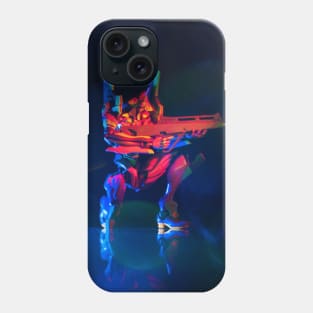 EVA UNIT 01 Armed and Ready Phone Case