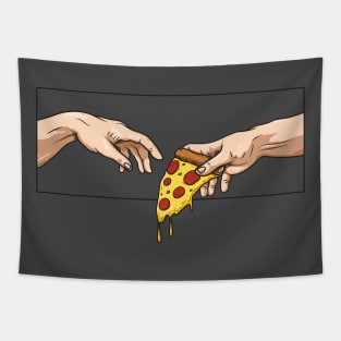 Creation of Pizza Tapestry