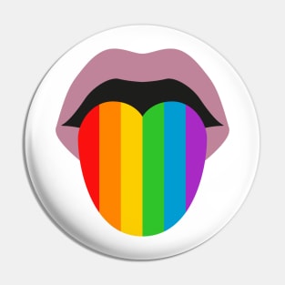 Pride Tongue LGBT Pin