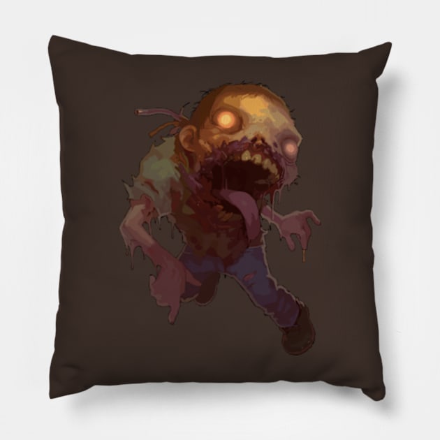 Left 4 Dead Smoker Pillow by peculiarbutcute