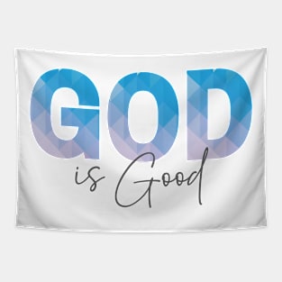 God is Good - Gifts with Christian quotes Tapestry