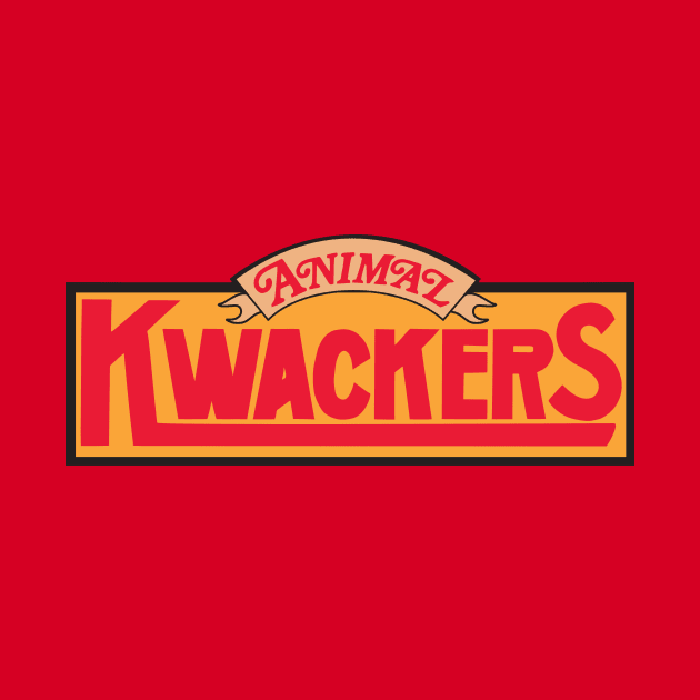 Animal Kwackers Logo Retro British Kids Television by Sorry Frog