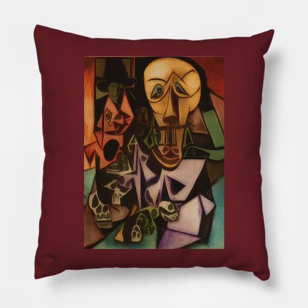 "Remember the Fifth of November" from Kit Ludlow's "Orpheus: Lotus of the Outis" Pillow by Lord Amleth