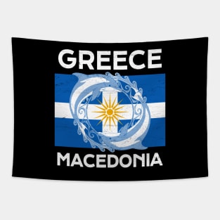 Macedonia Flag Tapestry