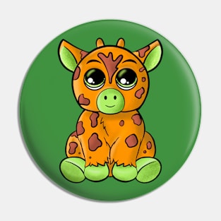 Giggly Giraffe Pin