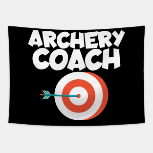 Archery coach Tapestry