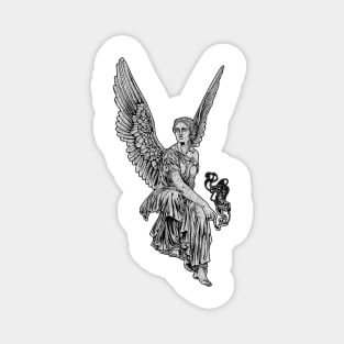 Angel Statue V3 (W) Magnet