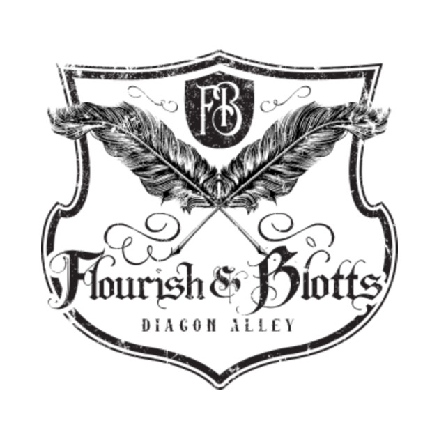 Flourish and Blotts - Harry Potter - T-Shirt