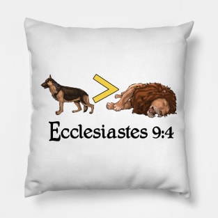 Ecclesiastes 9:4 Pillow