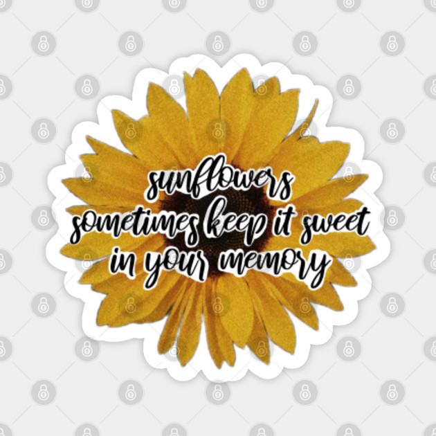 Sunflower Vol 6 Sunflower Magnet Teepublic Au