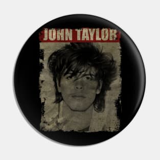 TEXTURE ART-John Taylor - RETRO STYLE Pin