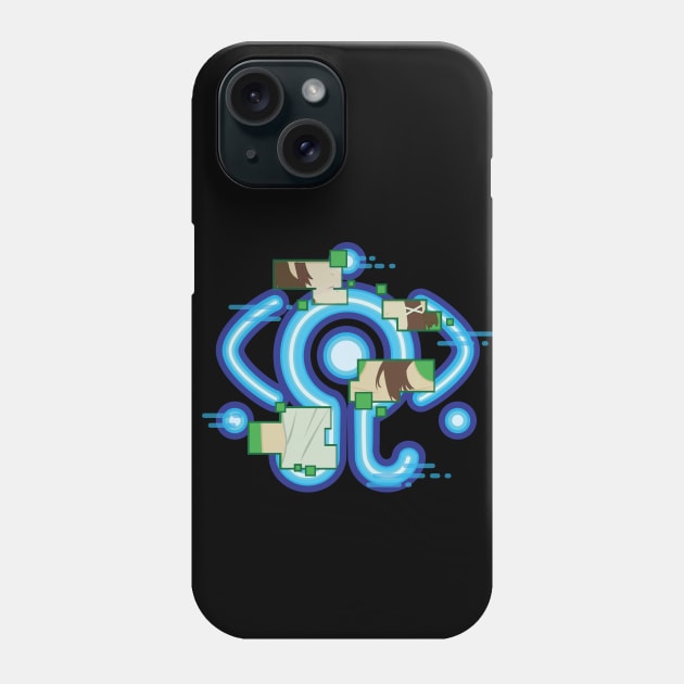 Wired Lain Phone Case by chiselovesong