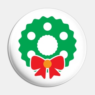 Christmas Wreath Pin