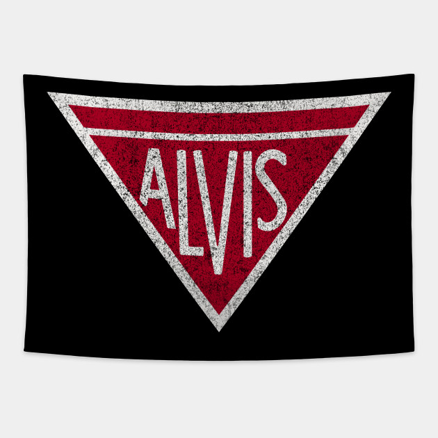Alvis Retro British Car Company Vintage Logo Badge Gift Alvis Cars Company Logo Tapestry Teepublic