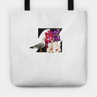 Botanical Alphabet Z Tote